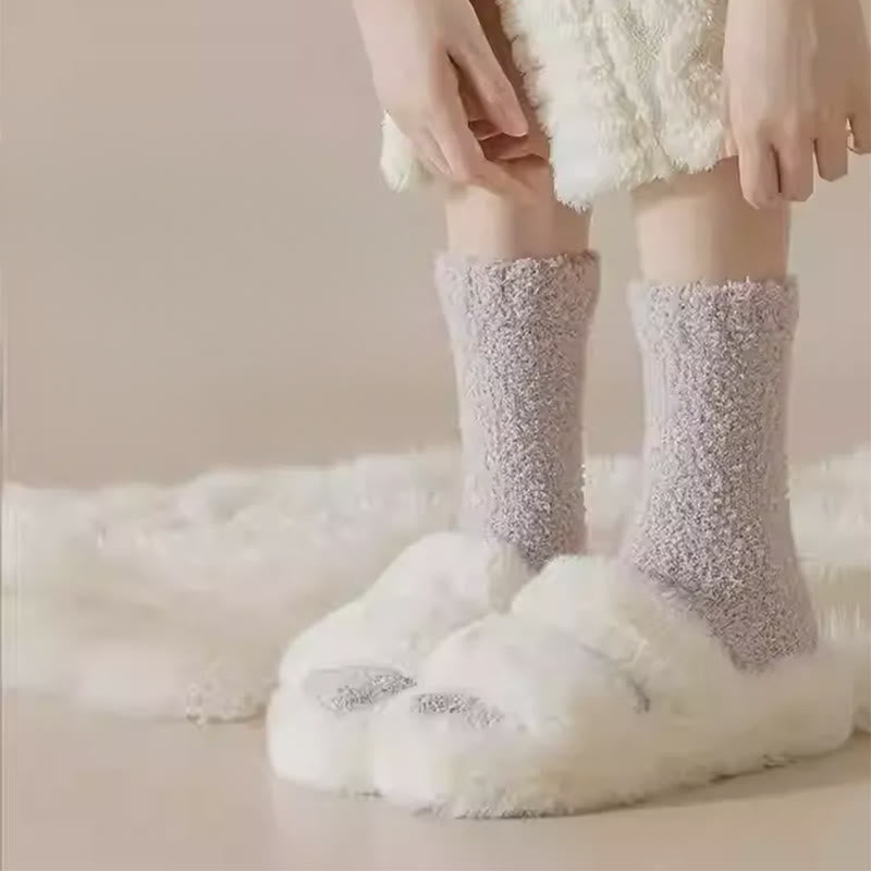 Chaussettes de nuit à semelle antidérapante (4 paires) - image 3