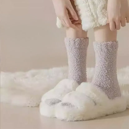 Chaussettes de nuit à semelle antidérapante (4 paires) - image 3