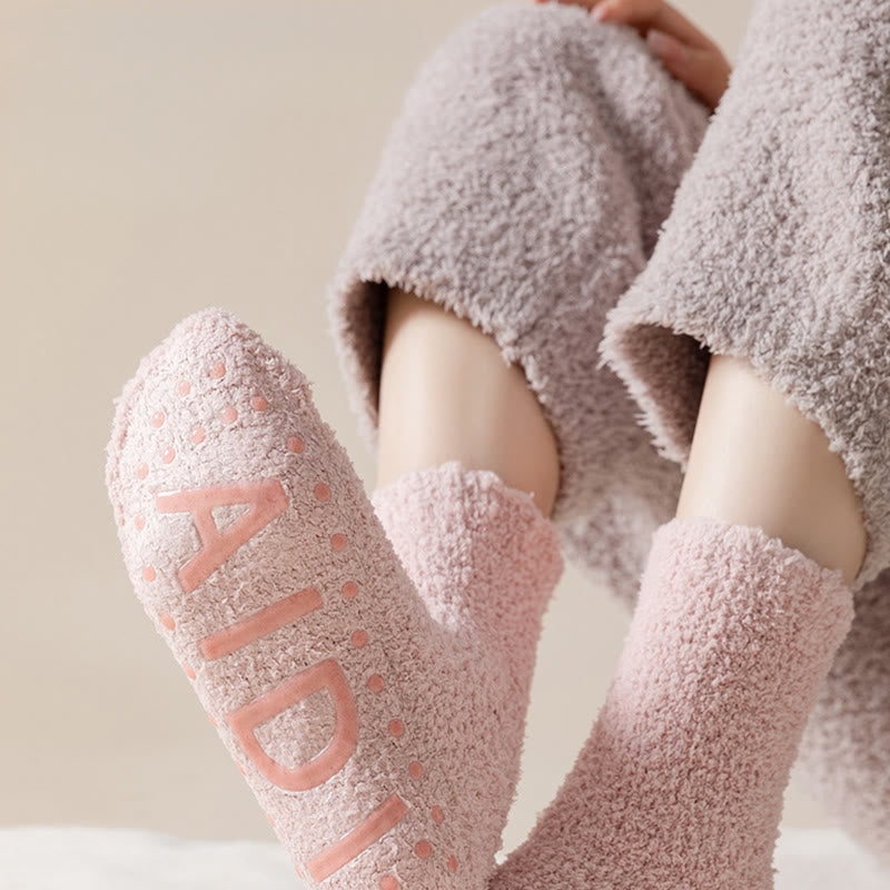 Chaussettes de nuit à semelle antidérapante (4 paires) - image 8