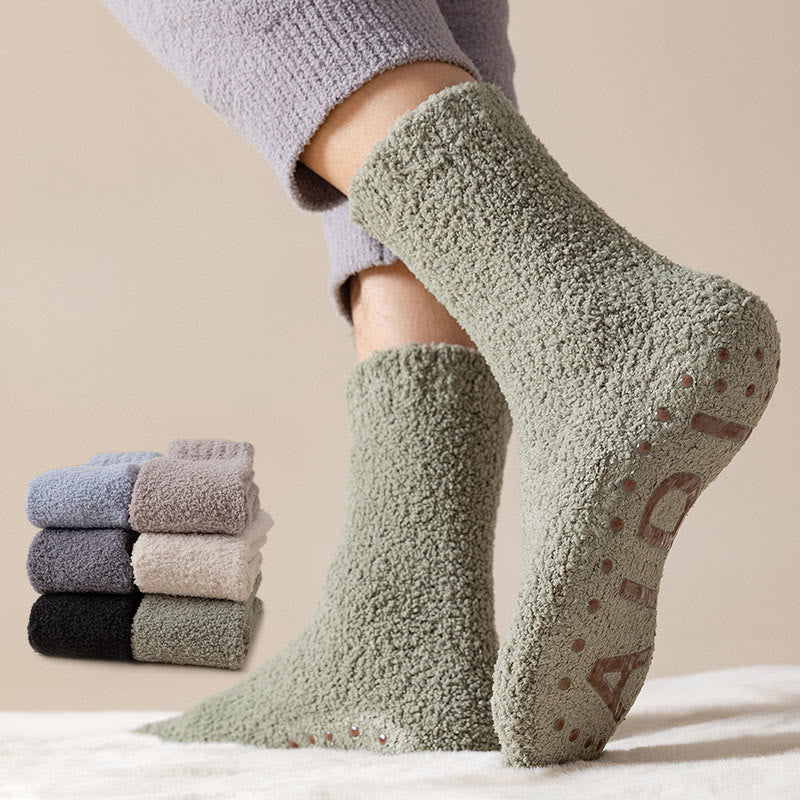 Chaussettes de nuit à semelle antidérapante (4 paires) - image 11