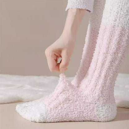 Chaussettes de nuit hautes en polaire douce (4 paires) - image 7