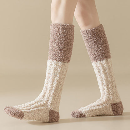 Chaussettes de nuit hautes en polaire douce (4 paires) - image 9