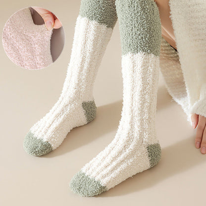 Chaussettes de nuit hautes en polaire douce (4 paires) - image 10