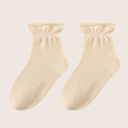 Chaussettes de nuit en polaire double face (3 paires) - Beige - EU36-40(US3-7) - image 13