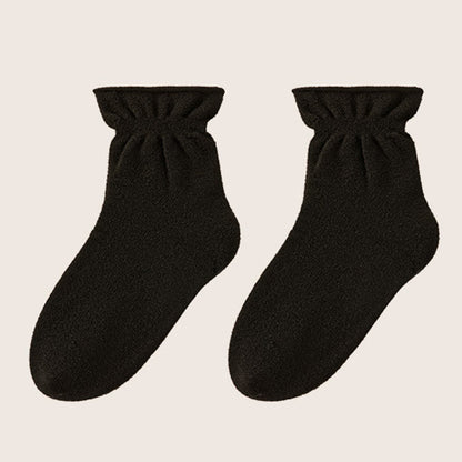 Chaussettes de nuit en polaire double face (3 paires) - Noir - EU36-40(US3-7) - image 14