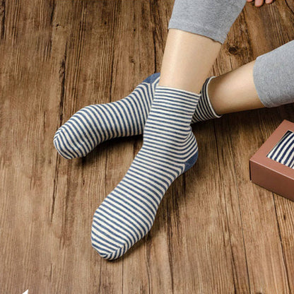 Chaussettes de nuit à larges rayures (4 paires) - image 3