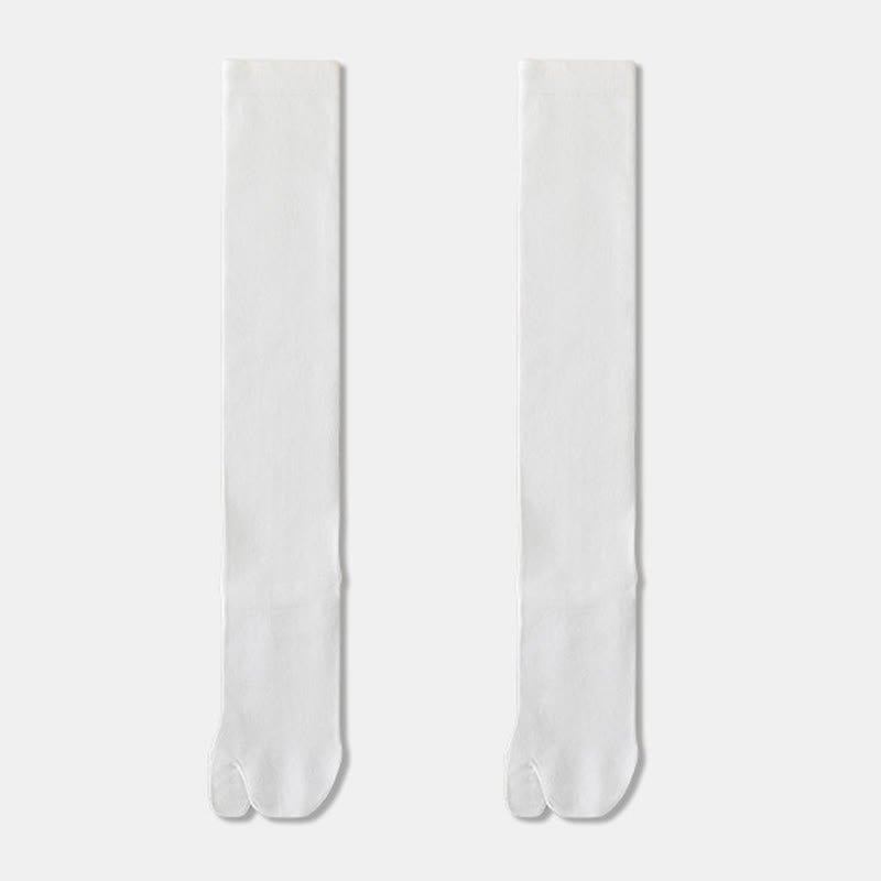 Chaussettes de nuit hautes Tabi (3 paires) - Blanc - EU36-40(US3-7) - image 14