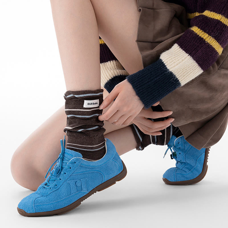 Chaussettes de nuit contrastées élégantes (5 paires) - image 9