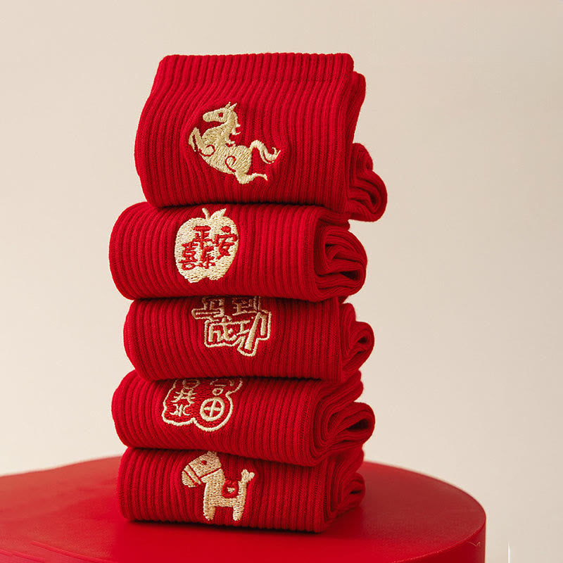Chaussettes Lucky Horse Quarter (5 paires) - image 10