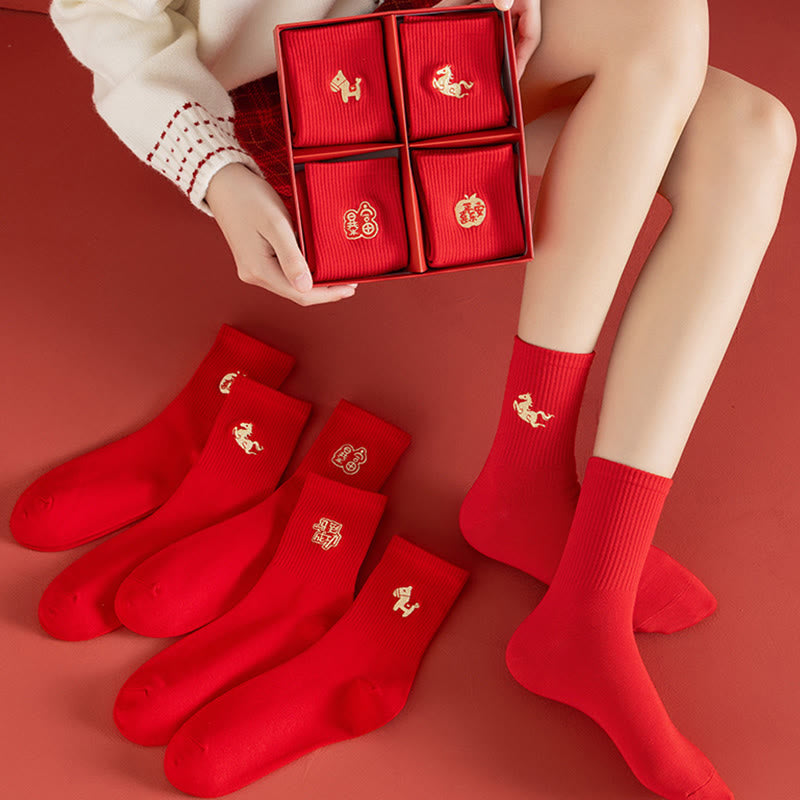 Chaussettes Lucky Horse Quarter (5 paires) - image 5