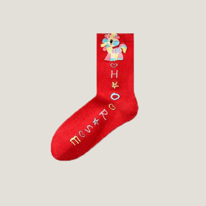 Chaussettes Rainbow Horse Quarter (6 paires) - image 11