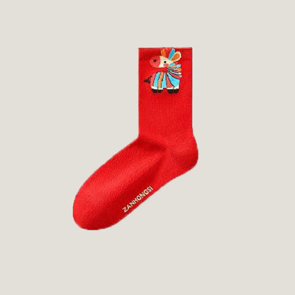 Chaussettes Rainbow Horse Quarter (6 paires) - image 14