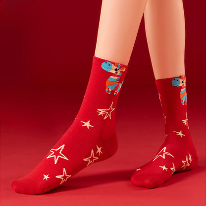 Chaussettes Rainbow Horse Quarter (6 paires) - image 3