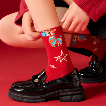 Chaussettes Rainbow Horse Quarter (6 paires) - image 6