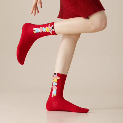 Chaussettes de 5 paires « Meilleurs vœux pour la nouvelle année » (5 paires) - image 10