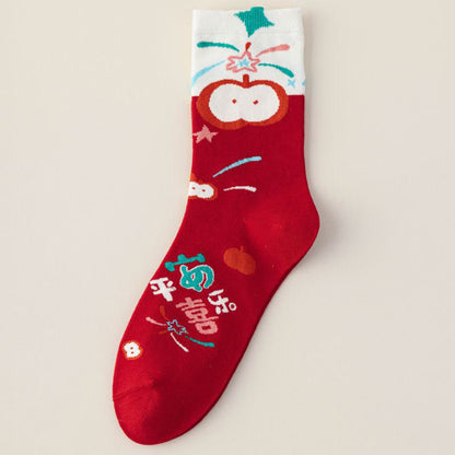 Chaussettes de 5 paires « Meilleurs vœux pour la nouvelle année » (5 paires) - image 16