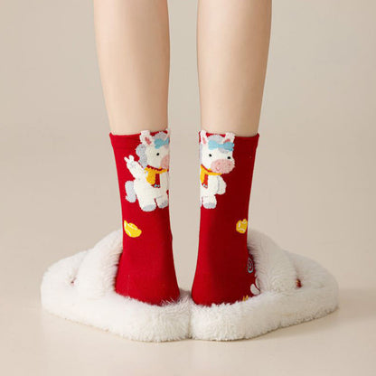 Chaussettes de 5 paires « Meilleurs vœux pour la nouvelle année » (5 paires) - image 5