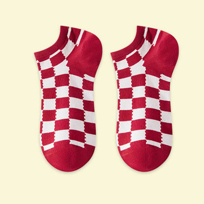 Chaussettes rouges festives (5 paires) - image 14