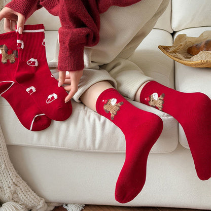 Chaussettes à motifs de poneys (5 paires) - image 7