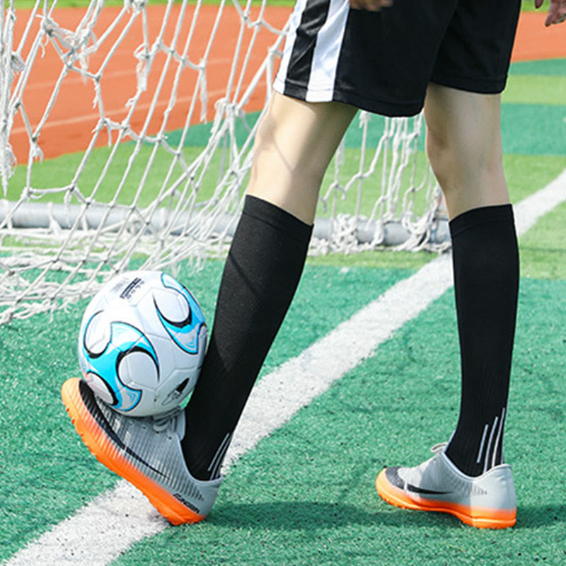 Chaussettes de compression à rayures verticales pour le sport (3 paires) - image 6