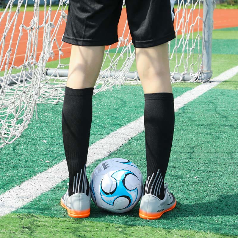 Chaussettes de compression à rayures verticales pour le sport (3 paires) - image 5