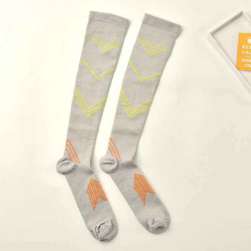 Chaussettes de compression sport (5 paires) - Gris - S/M - image 12