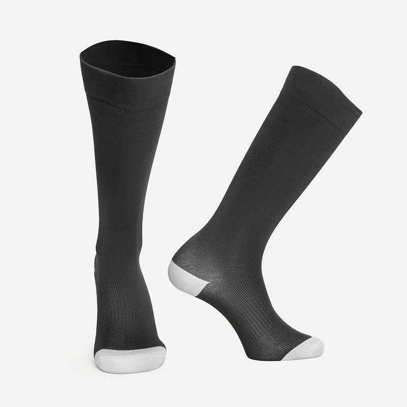 Chaussettes de compression en fibre de bambou douce grande taille - image 22