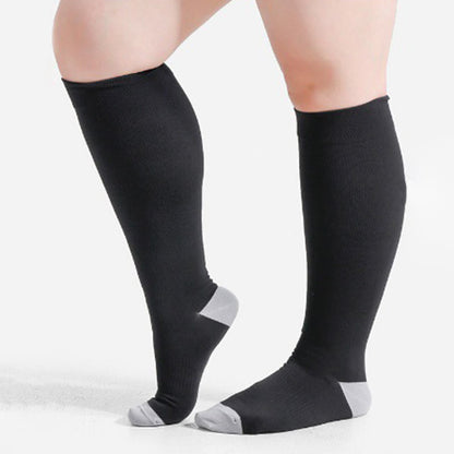 Chaussettes de compression en fibre de bambou douce grande taille - image 5
