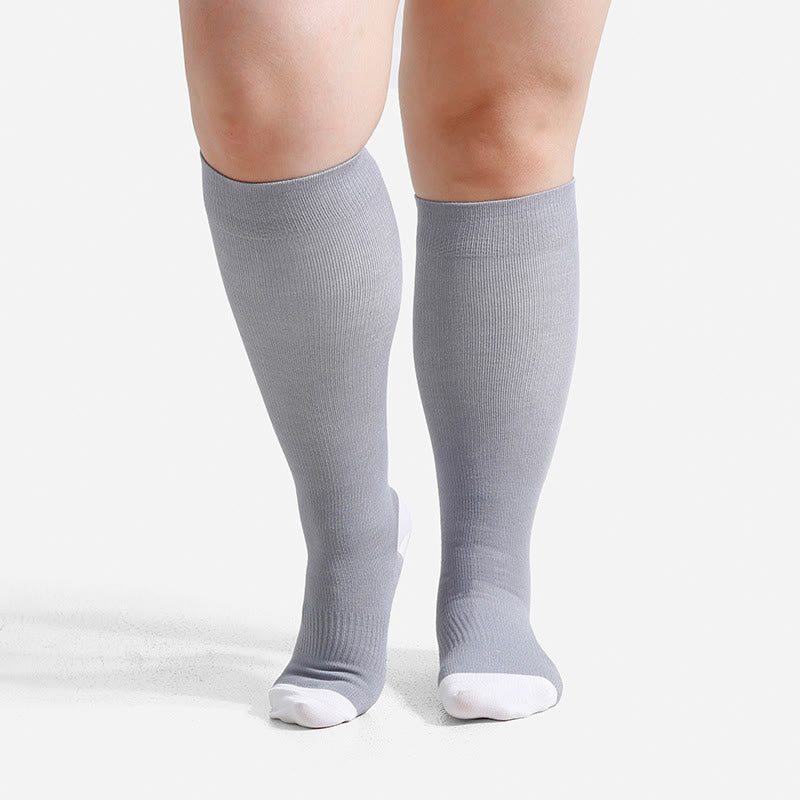 Chaussettes de compression en fibre de bambou douce grande taille - image 7