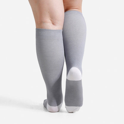 Chaussettes de compression en fibre de bambou douce grande taille - image 11