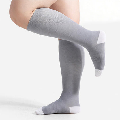 Chaussettes de compression en fibre de bambou douce grande taille - image 9