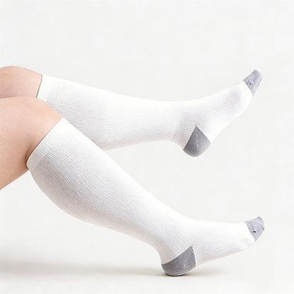 Chaussettes de compression en fibre de bambou douce grande taille - image 16