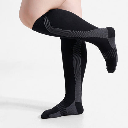 Chaussettes de compression résistantes et confortables pour grandes tailles - image 5