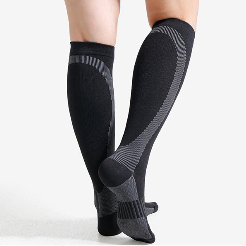 Chaussettes de compression résistantes et confortables pour grandes tailles - image 6