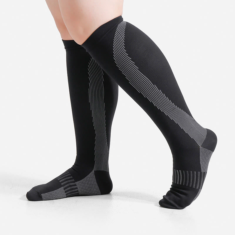 Chaussettes de compression résistantes et confortables pour grandes tailles - image 10