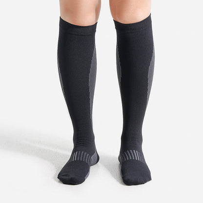 Chaussettes de compression résistantes et confortables pour grandes tailles - Noir - XL - image 3