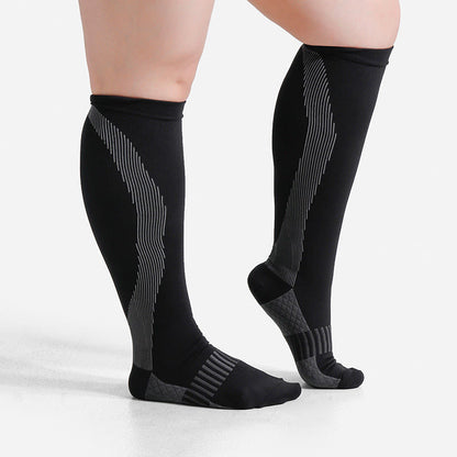 Chaussettes de compression résistantes et confortables pour grandes tailles - image 8