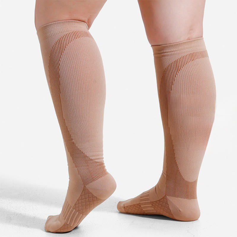 Chaussettes de compression résistantes et confortables pour grandes tailles - image 15