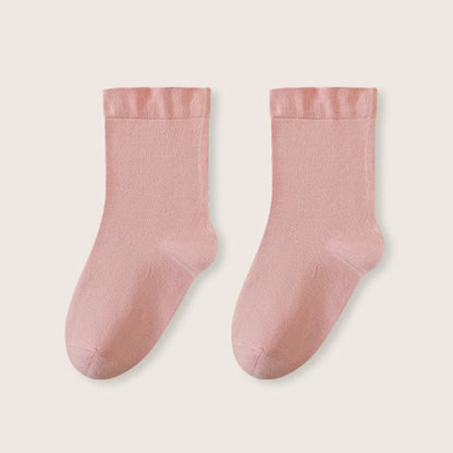 Chaussettes de nuit larges en coton (3 paires) - Rose - EU36-40(US3-7) - image 15