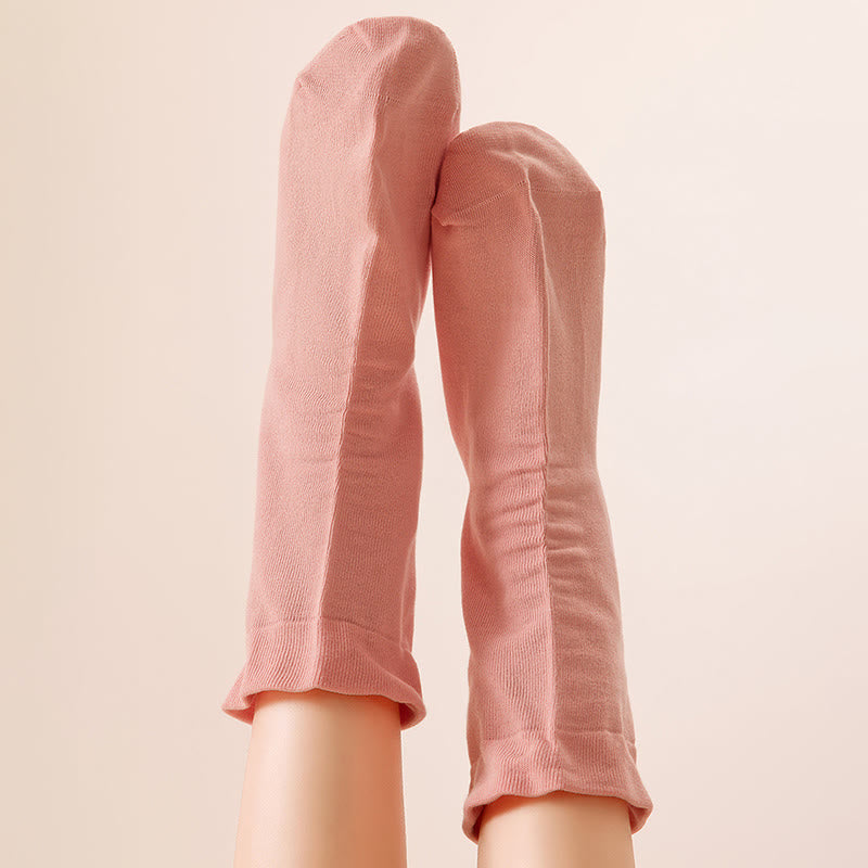 Chaussettes de nuit larges en coton (3 paires) - image 4