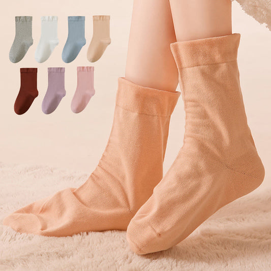 Chaussettes de nuit larges en coton (3 paires) - image 0