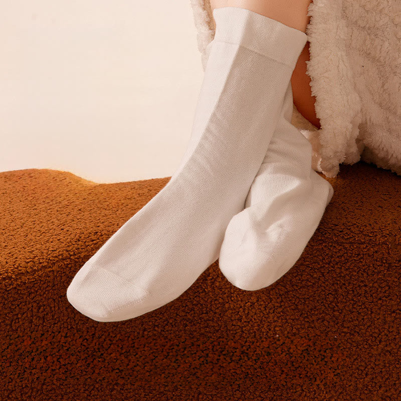 Chaussettes de nuit larges en coton (3 paires) - image 10
