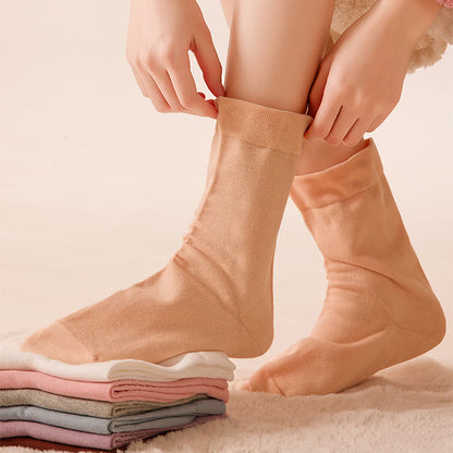 Chaussettes de nuit larges en coton (3 paires) - image 12