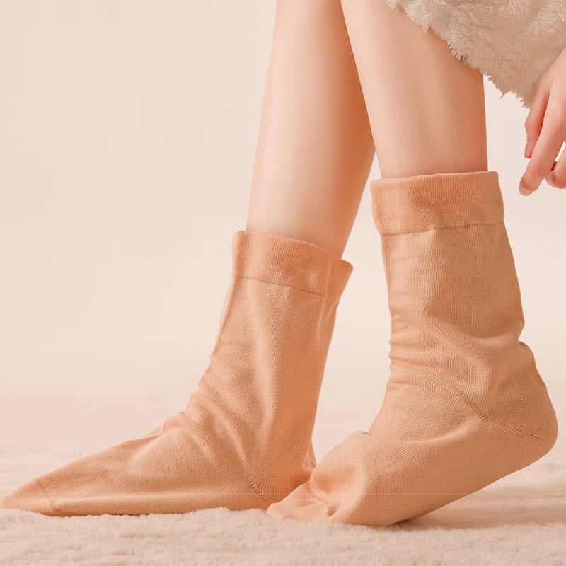 Chaussettes de nuit larges en coton (3 paires) - image 8