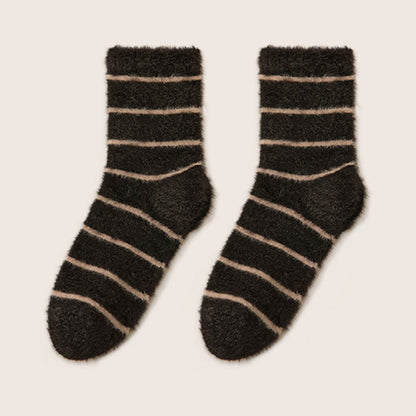 Chaussettes de nuit thermiques double polaire (3 paires) - Noir - EU36-40(US3-7) - image 14