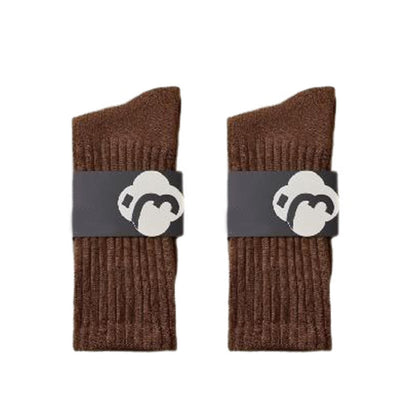 Chaussettes absorbantes quart de tour (4 paires) - Café - EU39-44(US6-10) - image 18