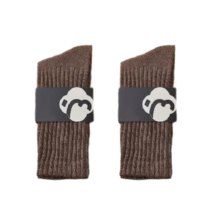 Chaussettes absorbantes quart de tour (4 paires) - Brun - EU39-44(US6-10) - image 20