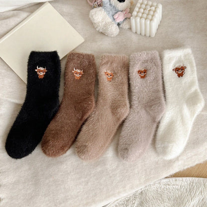 Chaussettes Cozy Cow Quarter (5 paires) - Multicolore - EU36-42(US3-8.5) - image 6