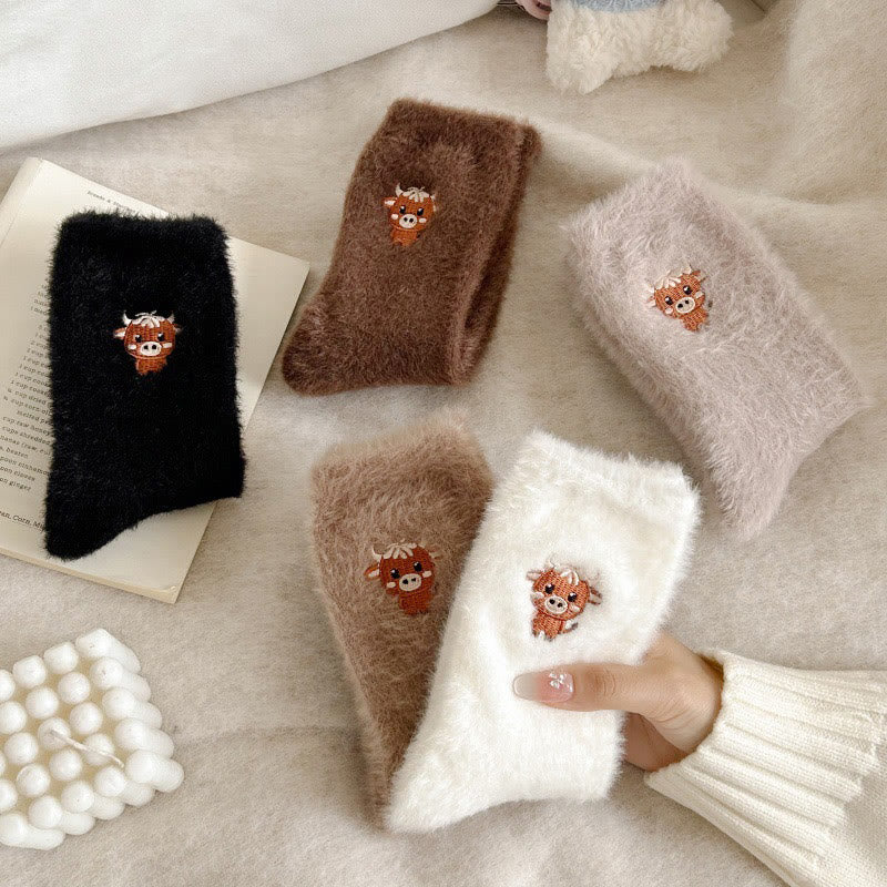 Chaussettes Cozy Cow Quarter (5 paires) - image 7