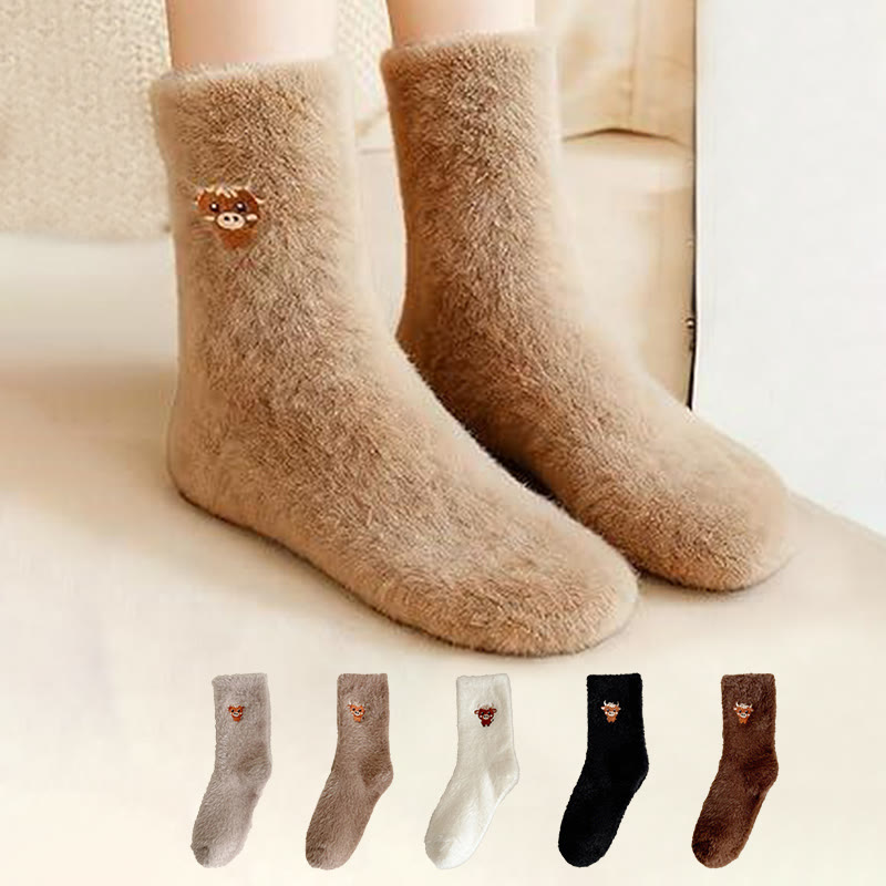 Chaussettes Cozy Cow Quarter (5 paires) - image 0
